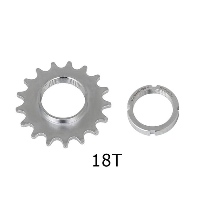 Bague de Verrouillage de Pignon de Bicyclette à Vitesse Fixe 13T/14T/18T Vélo de Piste
