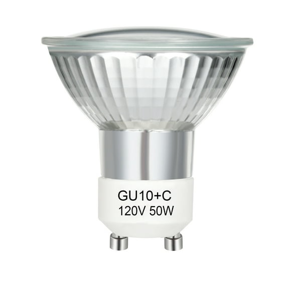 Dimmable Warm White 2800K Bulb for Candle Warmer GU10+C Light Bulb with 120V 50W