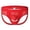 Red, variant on COSFO Mens Underwear Briefs Striped with Contour Pouch Underwear Ice Silk Breathable Classic Fit Mens Underwear