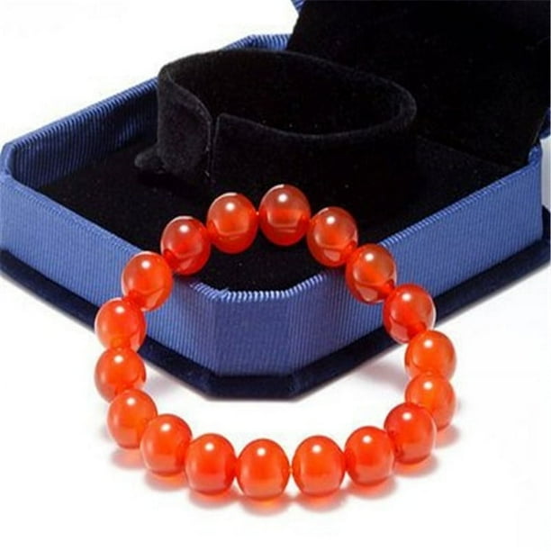 Pulsera de ágata natural de 6-20 mm Pulsera de ágata Pulsera de mano de ágata natural Pulsera