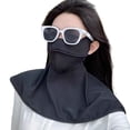 thumbnail image 1 of Sun Protection Guard Lightweight Quick-Dry Fabric Ice Silk Face Guard Shawl Design Semi-covered Face Neck Sun Shield, 1 of 8