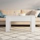 thumbnail image 2 of Mesa de Centro Casafoyer Blanca de Madera Tecnológica con Almacenamiento, 2 of 5