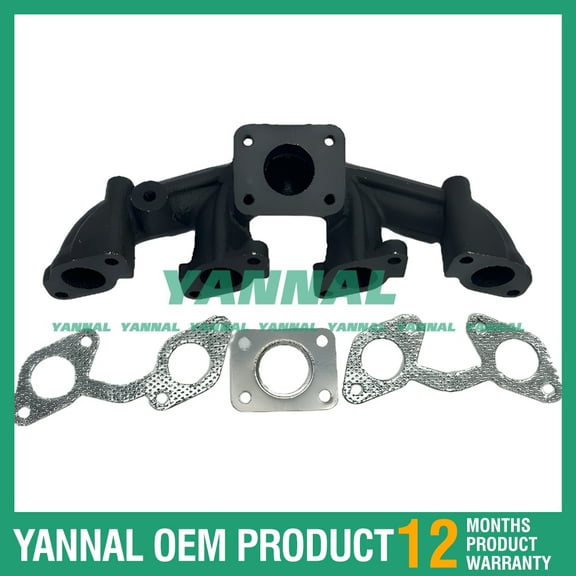 V2003 Exhaust Manifold 1E013-12310 For Kubota Excavator Engine Parts