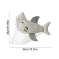 thumbnail image 3 of BAOPAI Simulation Shark Head Cover for Costume Parties, Photo Props and Performance, Fun and Fierce Design, Soft Plush Material for Comfortable Wear, 3 of 6