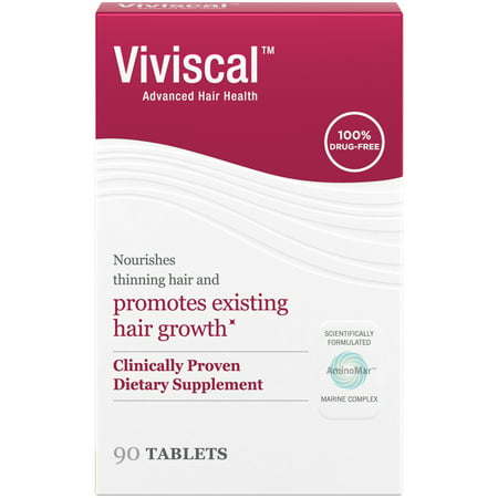 Viviscal Hair Growth Supplement for Women, 90 (Best Vitamin Tablets For Hair Growth In India)
