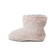 thumbnail image 2 of DF by Dearfoams Furry Bootie slippers (Little Girl & Big Girl), 2 of 5