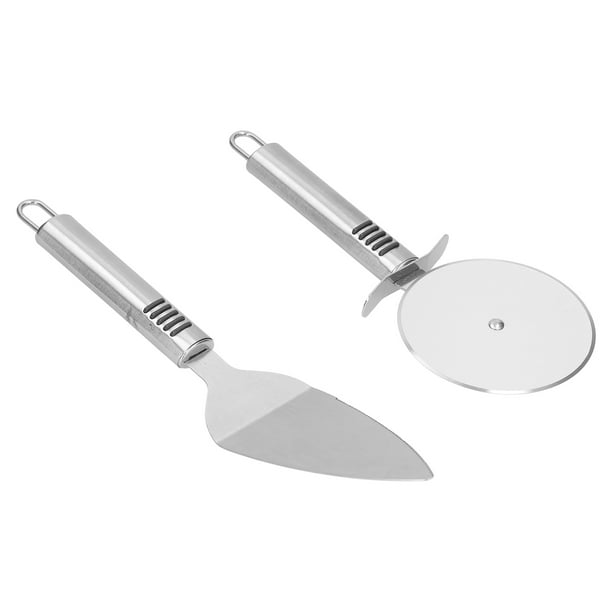 Cortador de pizza BuyWeek 2 piezas Acero inoxidable Herramienta para hornear