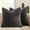 Dark Gray, variant on Faux Fur Sherpa Pillow Covers 20x20 Camel – Set of 2 Soft Fuzzy Accent Throw Pillowcases for Couch, Sofa, Bed