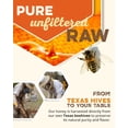 thumbnail image 3 of Desert Creek Honey - 100% Unfiltered, Pure, Raw Honey from Texas - Natural Sugar Substitute - Two Pounds of Unprocessed, Unpasteurized American Honey - Harvested by Our Own Beekeepers, 3 of 8