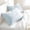 Ice Blue, variant on American Soft Linen 100% Washed Cotton Percale Pillowcase Set (Set of 2) - Soft, Breathable, Hotel Quality Pillow Covers