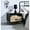 Black, variant on Swivel Function Accent Table / Dynamic Room Arrangement / Wood - Based Material