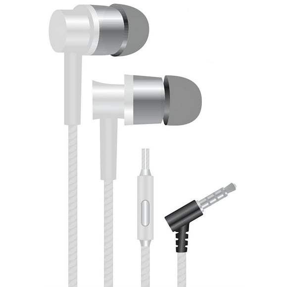 Escape - Stereo In-Ear Headphones, Noise Reduction, Integrated Microphone, White