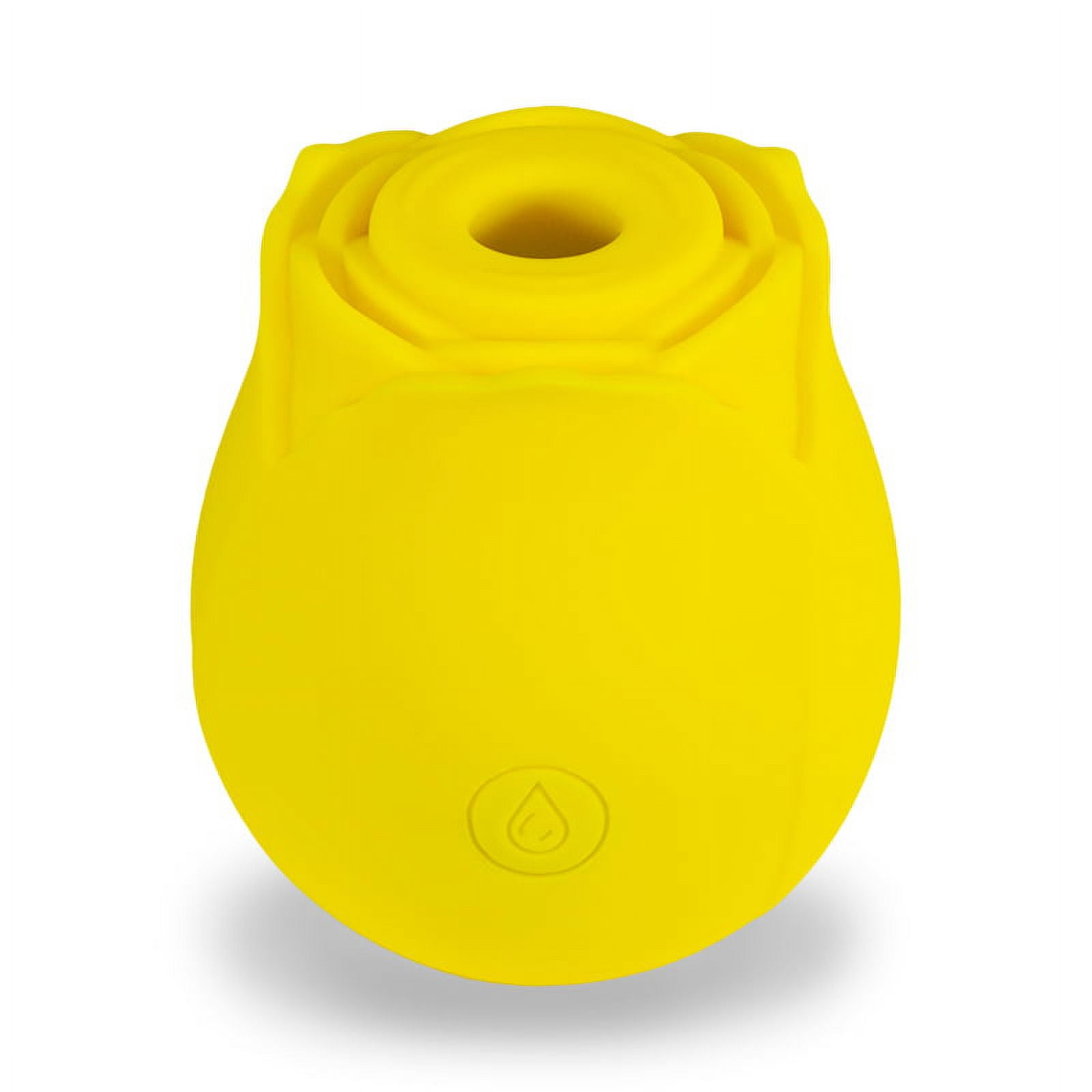 LOE The Rose Suction Vibrator, Yellow