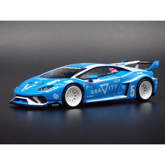 Open Box 2019-2024 LAMBORGHINI HURACAN GT GRAVITY LB WORKS 1:64 SCALE DIECAST MODEL CAR