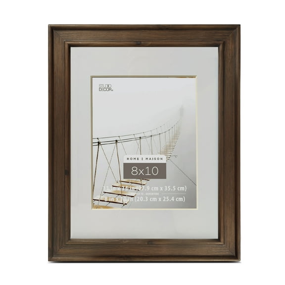 Home 8" x 10" Walnut Frame by Studio Decor