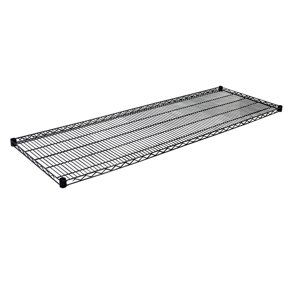 Storage Max Black Wire Shelf Single, 18 x 72