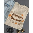 thumbnail image 3 of Pumpkin Season T-Shirt Women -Smartprints Designs, Female Large, 3 of 4