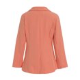 thumbnail image 4 of Women Casual Shacket Lapel Blazer Jacket Work Open Front Blazer Jacket Solid Color Business Suit with Pockets, 4 of 8