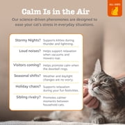 (6 pack) Zesty Paws Cat Calming Diffuser - One Pack Refill