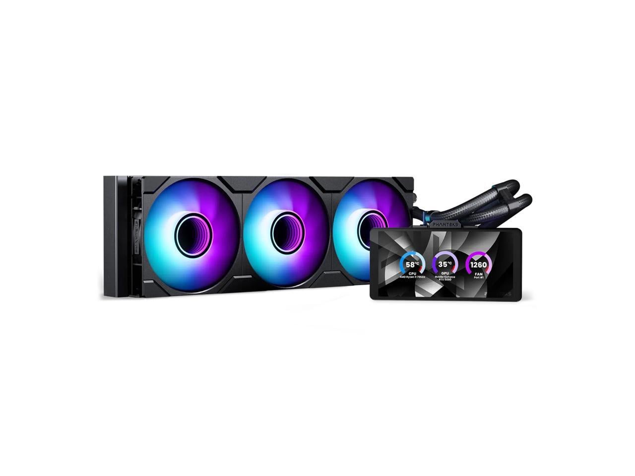 NZXT Kraken Z63 Black - Liquid Cooler with LCD Display - Walmart.com