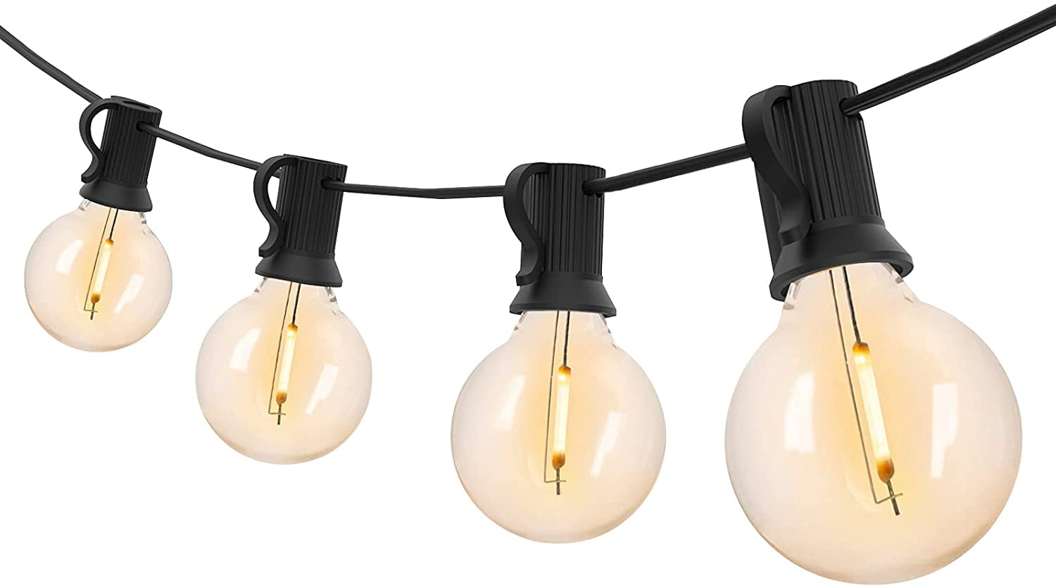 G40 E12 LED String Lights Lights Bulbs Garden Waterproof Outdoor IP45 18FT 25FT 