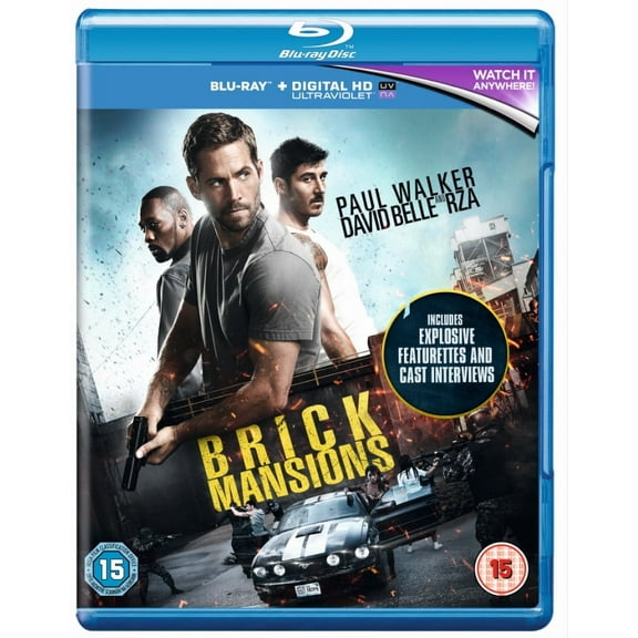 Brick Mansions (Blu-ray) David Belle Kwasi Songui Robert Maillet Ayisha Issa Catalina Denis RZA