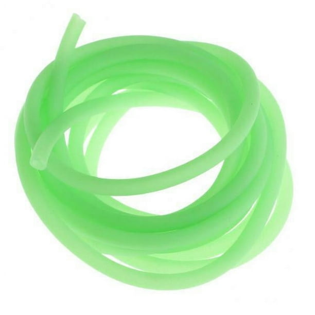 Tubo de línea luminosa de silicona de 5x2m, tubo de aparejo para pesca de carpa, funda de aparejo para aparejos DIY 001 6 piezas