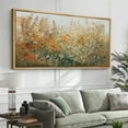 thumbnail image 2 of Large Framed Canvas Print The Abstract Modern Wall Art Decorative Ready to Hang Painting for Living room Bedroom - 60"x30" Natural Frame, 2 of 7