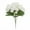 White, variant on Yonrjhukm Faux Hydrangea Chrysanthemum Bouquet, Artificial Flower Arrangement for Home Decor, Wedding Reception Centerpiece, Living Room Decoration, Hotel Table Arrangement