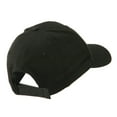 thumbnail image 4 of Skiing Logo with Pole and Goggle Embroidered Cap - Black OSFM, 4 of 5