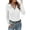 Bm01 White, variant on Womens Sweater Long Sleeve Knit 2025 Fall Quarter Zip Fitted Business Casual Work Warm Pullover Tops