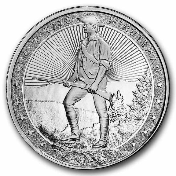 1 oz Silver Round - Minuteman