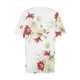 thumbnail image 2 of Camiseta de Manga Corta de Cuello en V Sólido Casual, Camisetas de Manga Corta para las Mujeres, 2 of 4