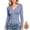 Navy, variant on Yuanlook Women's Solid Long Sleeve Bodysuit Shirts, V Neck Slim Casual Basic Tops for Short Day Trip S-XXL Tops