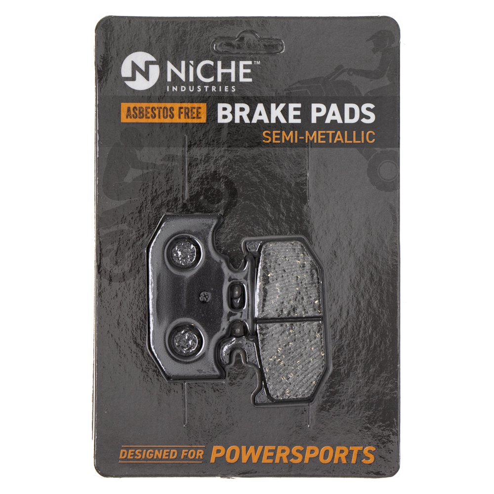 Niche Parking Brake Pad Set for Yamaha Rhino 700 SemiMetallic ATV