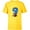 Yellow, variant on Marvel Super Heroes Spider-Man 9 Year Old Ninth Birthday - Short Sleeve T-Shirt for Kids - Customized-Royal