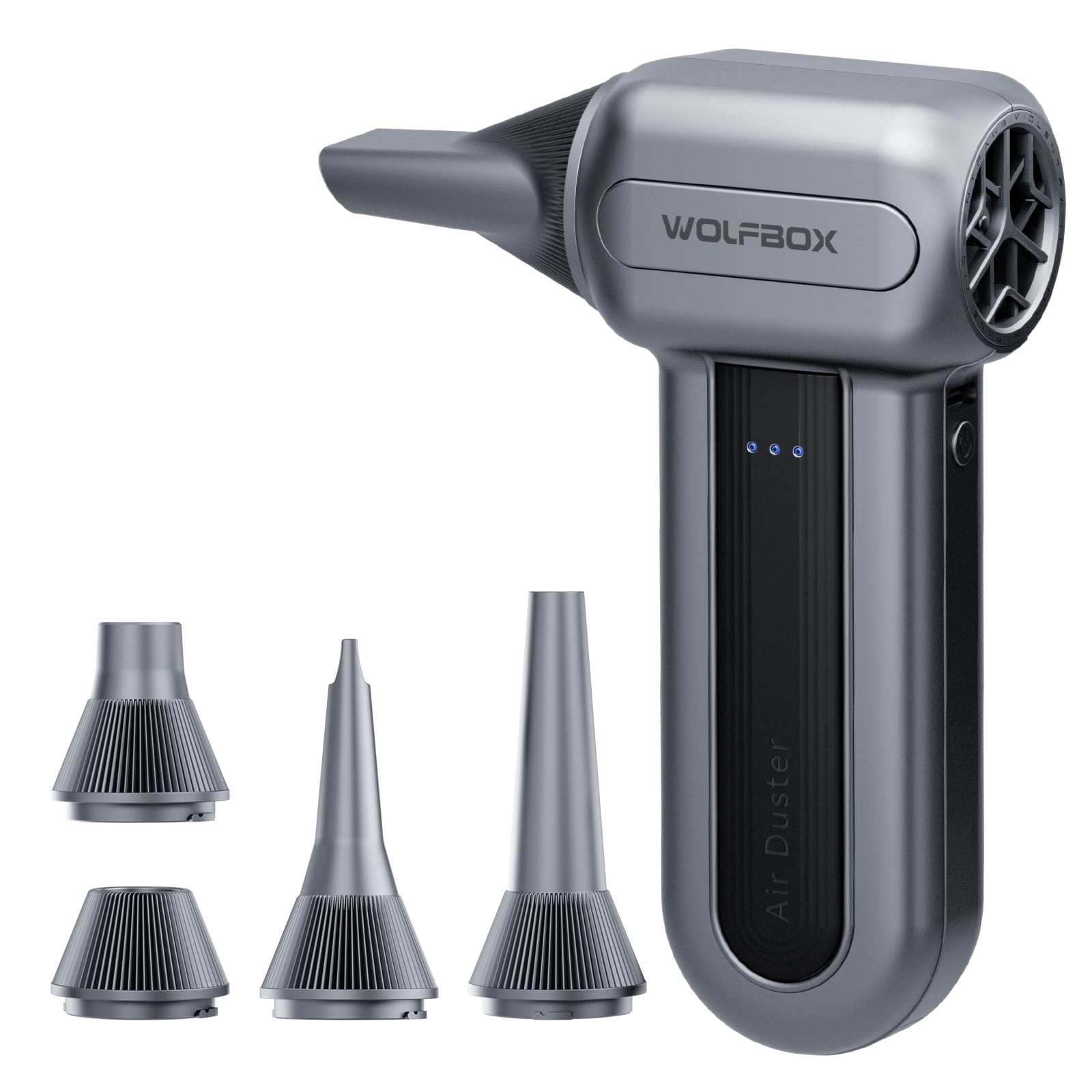 WOLFBOX DF60 Compressed Air Duster, Rechargeable Cordless Electric