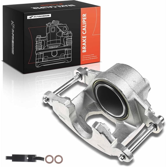 A-Premium Brake Caliper Assembly Without Bracket Compatible with Pontiac Firebird 1969 Ventura 1971-1974 Buick Apollo Front Driver Side