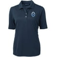 thumbnail image 2 of Women's-Cutter & Buck  Navy Vancouver Whitecaps FC Virtue Eco Pique Recycled Polo, 2 of 3