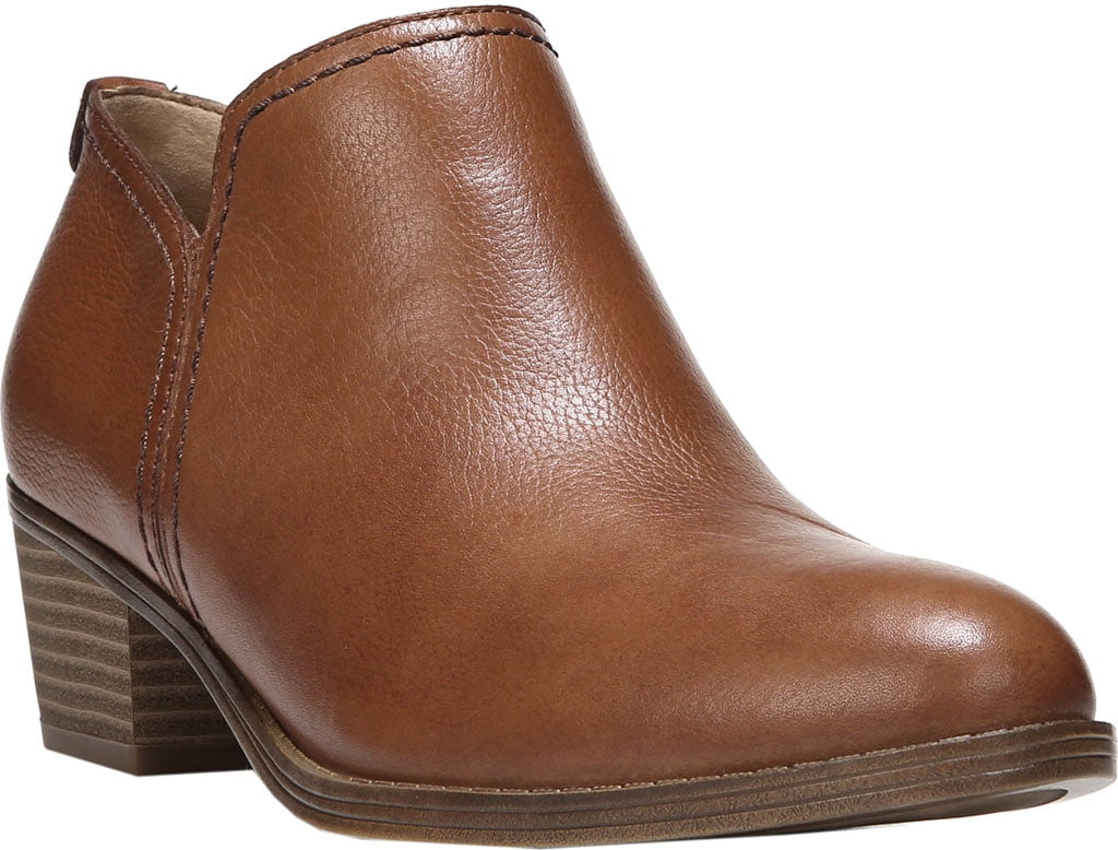 Women s Naturalizer Zarie Bootie Saddle Tan Tumbled Leather 10 W
