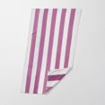 thumbnail image 1 of Serviette de plage Mainstays Cabana Stripe, lilas, 1 pièce, 30"x60'', 1 of 5