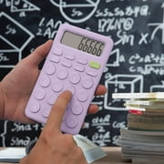 Dvkptbk Calculator Basic Standard Calculators Mini Digital Desktop Calculator with 8-Digit LCD Display- Calculator Pocket Size for Home School for Calculator
