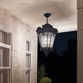 thumbnail image 2 of 8 Light Outdoor Ceiling Fixture With Traditional Inspirations 47.5 Inches Tall By 25.5 Inches Wide-Textured Black Finish Kichler Lighting 9568Bkt, 2 of 4