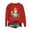 B06 Red, variant on JOANKDMI Halloween Pullover Sweatshirt for Women Wizard Ghost Pumpkin Graphic Crewneck Long Sleeve Tops Drop Shoulder Fall Clothes Oversized Casual Streetwear Cozy Jumper