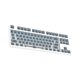 thumbnail image 3 of Teclado mecánico con cable perfke DIY 87 teclas ABS retroiluminado blanco, 3 of 7
