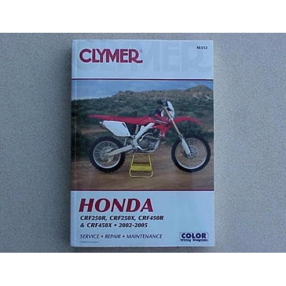Service & Repair Manual for Honda CRF250 CRF450 CRF250R CRF450R CRF 250 450 2002-2005