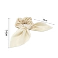 thumbnail image 5 of Satin Hair Scrunchies for Women BWASD Elastic Bow Knot Hair Ties No Damage & Non Slip Solid Color Cotton Hair Accessories Daily Wear Outdoor Outfit, 5 of 5