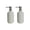 White, variant on LWVITH 2 Pack Empty Lotion Dispenser Bottle with Spray Mist, 20oz Pump for Body Wash Shower Gel, Refillable Fine Mist Sprayer for Lotion Sunscreen, Travel Size Pump Bottle for Hand Soap Shampoo