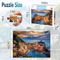 thumbnail image 3 of Puzzle Dioopoty Cinque Terre Sunset 500 piezas 37 x 51 cm, 3 of 8