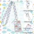 thumbnail image 3 of Cordón Tour De Cou Avec Fermoir Clip Pour porte-badge Oso de fresa Sangle arc-en-ciel Bohme, 3 of 5